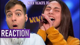 Ashley Marina: AMAZING 12 Year Old Wows on America's Got Talent 2020! | REACTION | Alex Reacts |