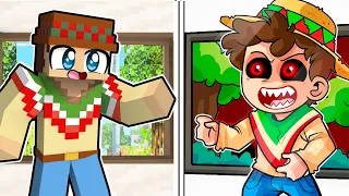 ¡Minecraft PERO... es de TERROR! 😨💀💥 SILVIOGAMER MINECRAFT PERO