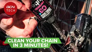 How To Clean Your Bike Chain In Less Than 3 MINUTES!