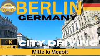 Driving in Germany: Berlin Mitte to Moabit