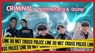 MV REACCION! Natti Natasha ❌ Ozuna - Criminal [Official Video] (Reaccion del Coreano)