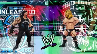 WWE Mayhem Roman Reigns Vs Triple H 5 Star superstar battle