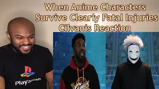 Were they really friends? | When Anime Characters Survive Clearly Fatal Injuries | Cilvanis REACTION