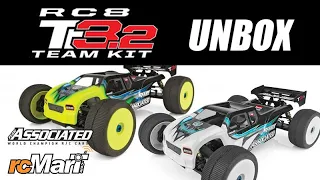 Team Associated RC8T3.2 / RC8T3.2e 1/8 4WD Offroad Truggy Kit Unbox!