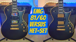 EMG 81/60 VS JH HET SET! Installing James Hetfield Signature Pickups + Comparing To Classic EMGs!