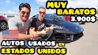 VENTA de AUTOS USADOS en ESTADOS UNIDOS - Baratos vs Lujosos ft @oscaralejandr0