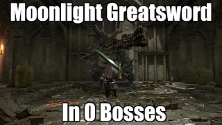 How to Get the Moonlight Greatsword in 0 Bosses