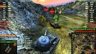 World Of Tanks Поджог ИСа-7 в БАШНЮ!