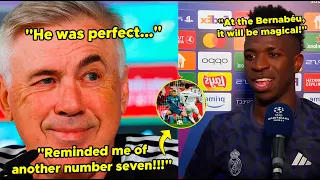 🚨 WOW! ANCELOTTI IS ENCHANTED BY VINI JR!!! VINICIUS JR DESTROYED BAYERN!!!