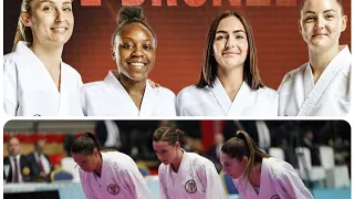 France (FRA) vs Austria (AUT) Female team kumite | European Karate Championship 2022 Gaziantep