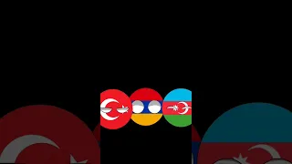 Azerbaijan🇦🇿💖Turkiye🇹🇷 #countryballs #countryhumans #turkiye #azerbaycan