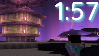 Minecraft Speedrun | Datapack SSG in 1:57