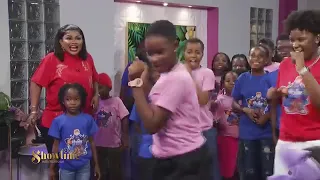 Afronitaa and her kids did magic on Onua show time with Nana Ama Mcbrown. #afrostarkidacademy