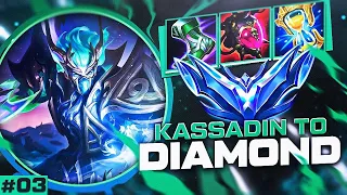 How to ACTUALLY Climb to Diamond with Kassadin #3 | BEST Build & Runes