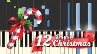 Twelve Days Of Christmas - Piano Tutorial [Synthesia]