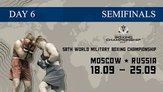 CISM 58th World Military Boxing Championship | Day6 | Semifinals