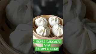 HAND MADE CHINESE PANCAKES AND STEAMED BUNS👍🤤EASY AND YUMMY