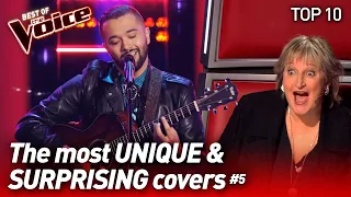 The MOST UNIQUE & SURPRISING COVERS on The Voice #5 | Top 10