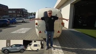 Schmalster echter Monocock Wohnwagen der Welt | Mit deutscher TÜV Zulassung | Wheelhouse Barefoot |