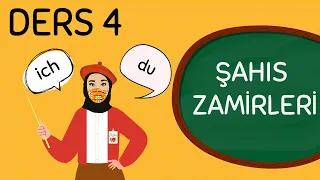 A1 | Ders 4 - Almanca Şahıs Zamirleri (Die Personalpronomen)