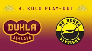 4. kolo play-out (16.3.2018) HC Dukla Jihlava - HC Verva Litvínov