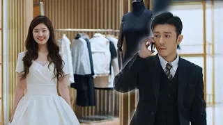 Cinderella is so beautiful in wedding dress.CEO is shocked and almost can't move eyes