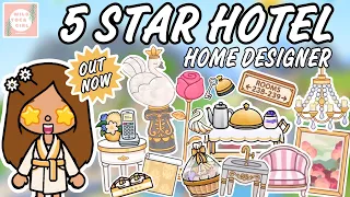 NEW✨ HOME DESIGNER 🏨 5 STAR HOTEL 🤩 OUT NOW!! 🥳 TOCA LIFE WORLD 🌍