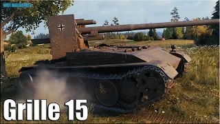 12к урона почтиии на пт-сау Гриль 15 ✅ World of Tanks лучший бой Grille 15