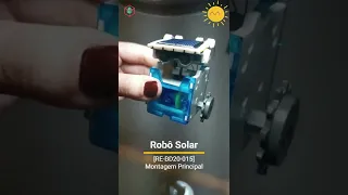 Tutorial da montagem principal do ROBÔ SOLAR! 🌞