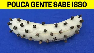 Misture BANANA com CRAVO DA ÍNDIA e Você NUNCA MAIS Vai Usar Outra Receita