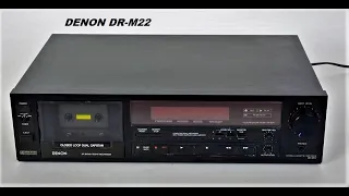 DENON DR-M22.Обзор кассетной деки.