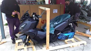 unboxing the new 2022 - HONDA ADV 350