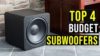 Top 4: Best Budget Subwoofers 2023 - Top Rated Budget Subwoofer Review in 2023