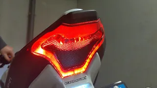 TST Industries tail light for MT-07