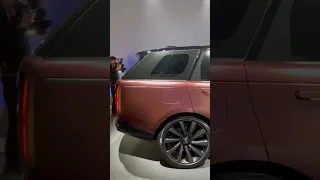 AcademeG НА ПРЕЗЕНТАЦИИ RANGE ROVER SV 5-ГО ПОКОЛЕНИЯ