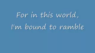 I Am a Man of Constant Sorrow with lyrics