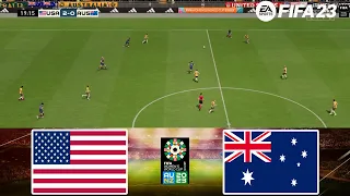 FIFA 23 - USA vs Australia 23/5/2024 - FIFA Women's World Cup 2023 - Gameplay PS | Full Match