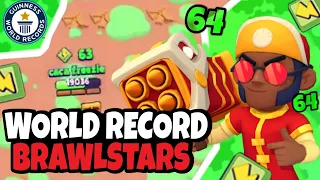 Je TENTE DE BATTRE les WORLDS RECORDS de BRAWL STARS les PLUS DIFFICILES sur ce live 🤩 !!