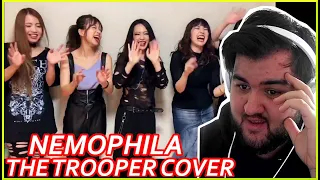 First Time HEARING | 【Cover】IRON MAIDEN/The Trooper【NEMOPHILA】 | CANADIAN REACTION