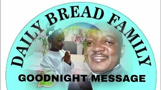 GOODNIGHT MESSAGE FOR THURSDAY 25TH APRIL 2024 WITH FR EUSTACE SIAME SDB!