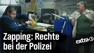 Zapping: Rechtsextreme bei der Polizei Hessen | extra 3 | NDR