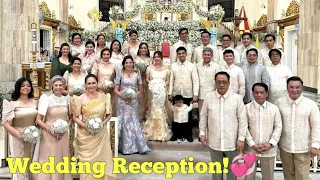 Angeline Quinto & Nonrev Daquina BONGGANG PASABOG sa WEDDING RECEPTION w/ Regine Velasquez PROD!💞