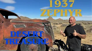 Ian Roussel Acquires A Rare 1937 Lincoln Zephyr 🏜️This Is A True SoCal Desert Treasure