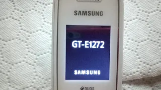 Samsung GT-E1272 (2014) - Startup and shutdown