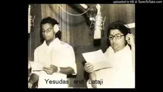 A Rare gem 💎of Dr. k. J. Yesudas with Lata Mangeshkar