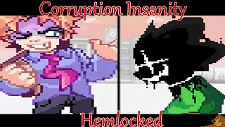 FNF MOD: [Funkin' Corruption Insanity] Senpai vs Corrupted Pico | Hemlocked