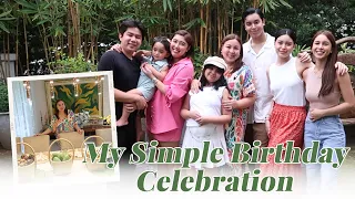 MY SIMPLE BIRTHDAY CELEBRATION | Marjorie Barretto