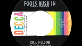 1963 HITS ARCHIVE: Fools Rush In - Rick Nelson