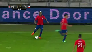 Futbolcumuz Junior Fernandes'in Şili Milli Takımı performansı