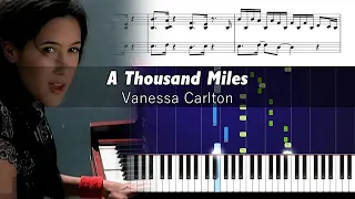 How to play piano part of A Thousand Miles by Vanessa Carlton